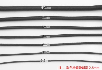 ZJ  圓鬆緊帶  高彈力鬆緊繩 細節-8